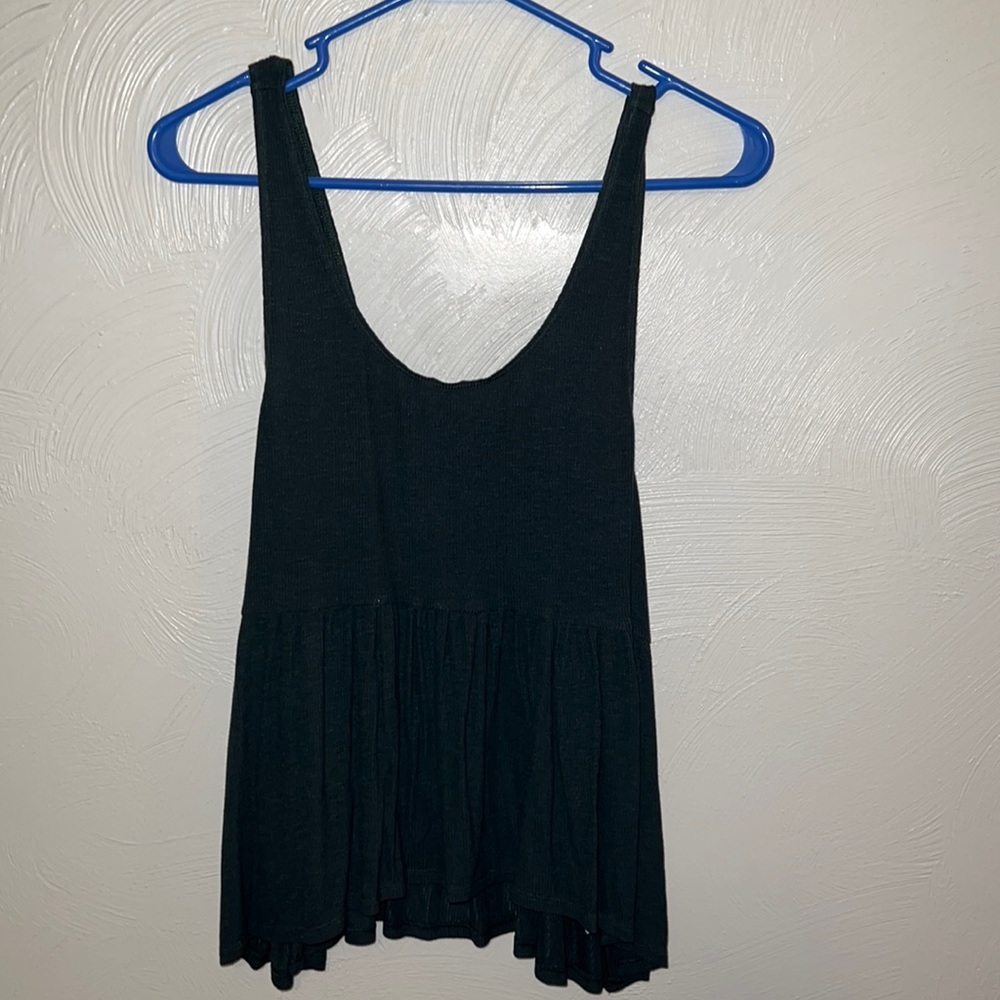 Peplum tank